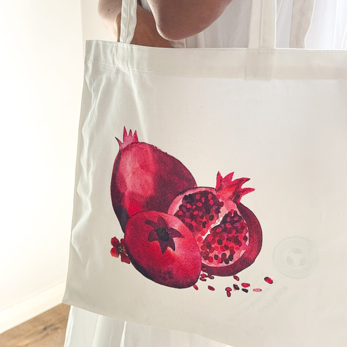 Pomegranate Tote Bag