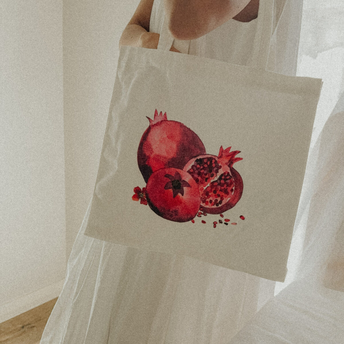 Pomegranate Tote Bag