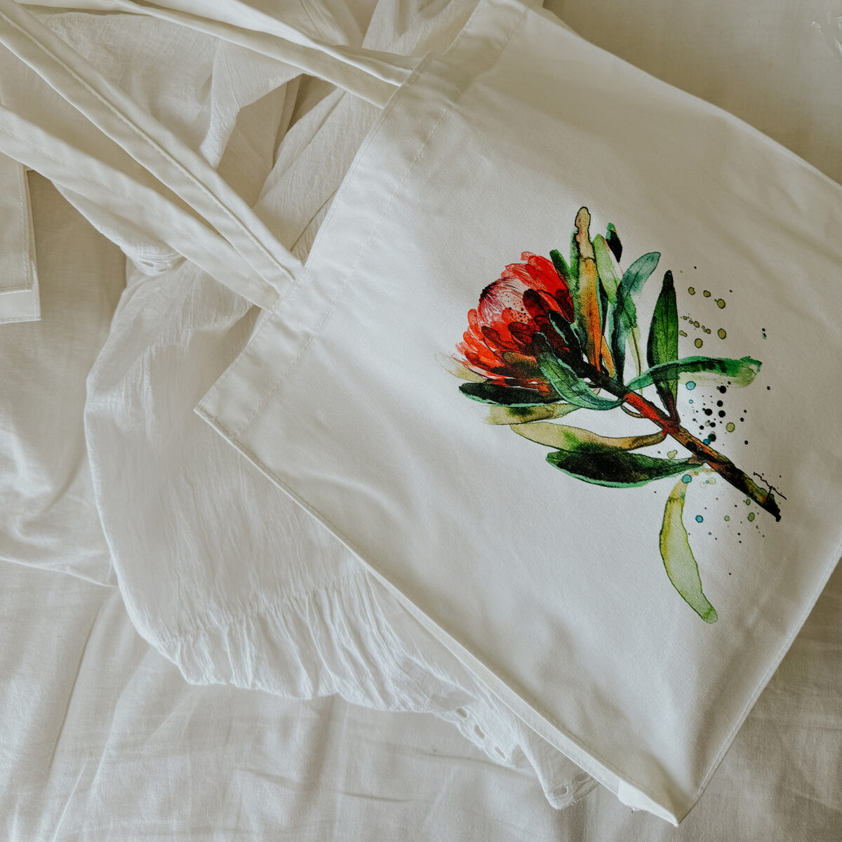 Protea Tote Bag