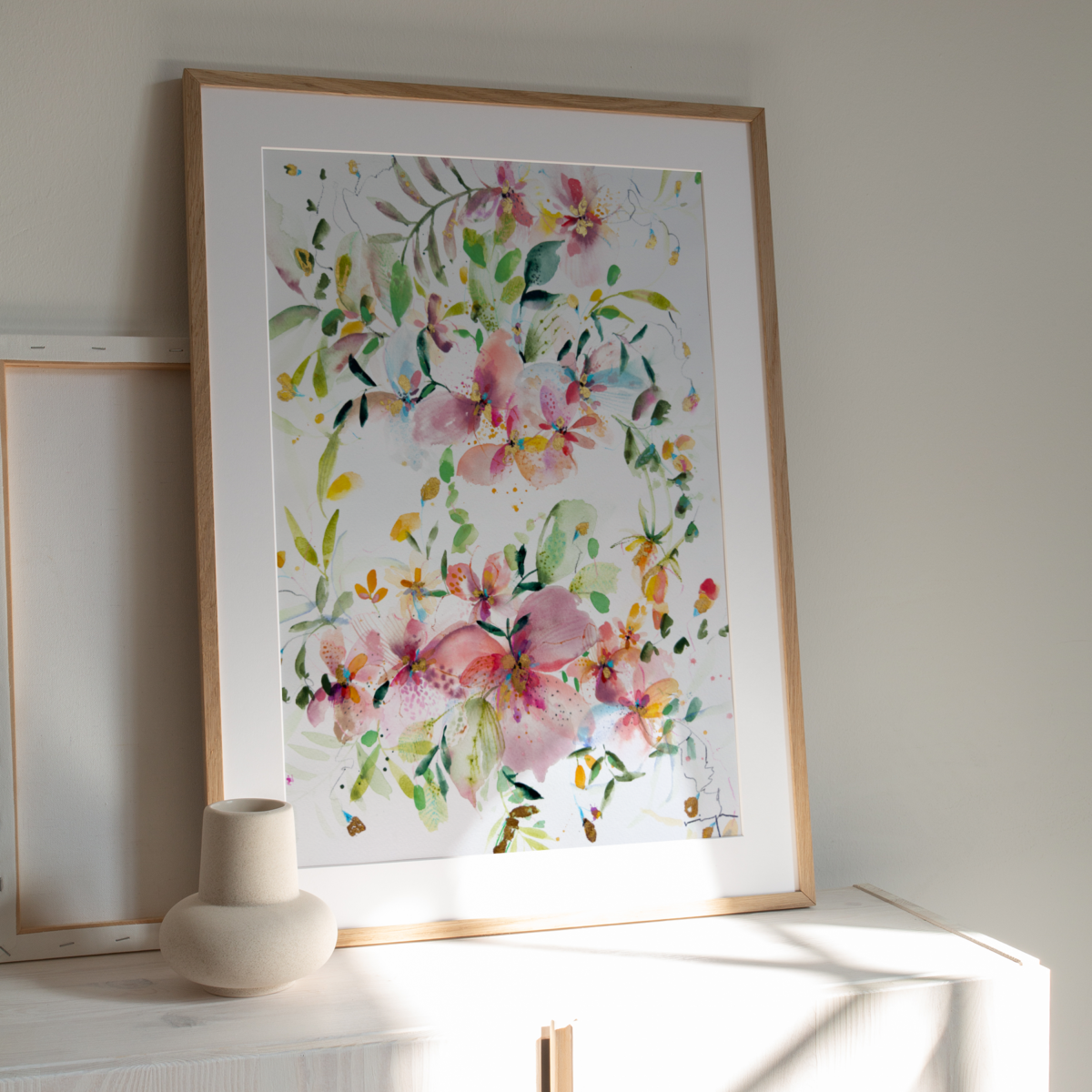 Whispers of Bloom – Original watercolour painting